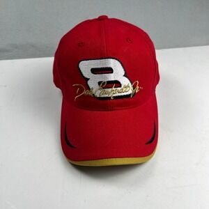 Vintage Dale Earnhardt Jr #8 Hat Mens OSFM Red Bud Racing NASCAR Winner's Circle